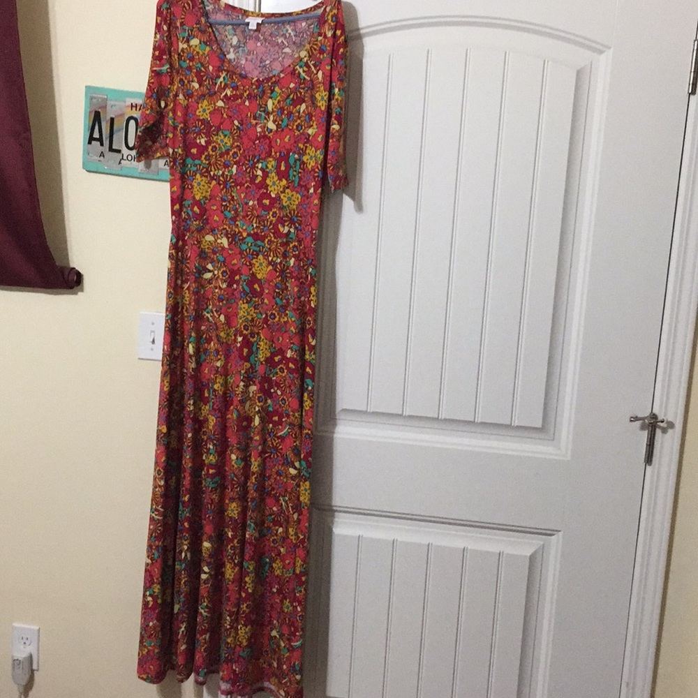 Floor length Lularoe Ana Dress